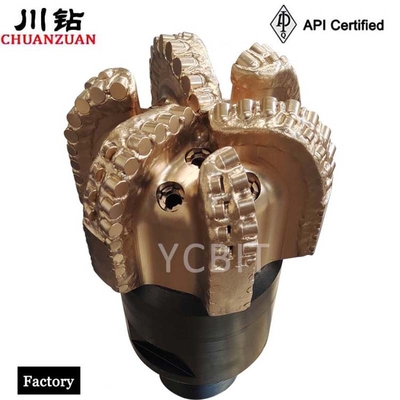 China Manufacturer10 Bohrer 6 Bladg des 5/8 Zoll-Stahlkörper-PDC für Erdölbohrung
