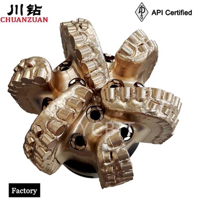 China Manufacturer10 Bohrer 6 Bladg des 5/8 Zoll-Stahlkörper-PDC für Erdölbohrung